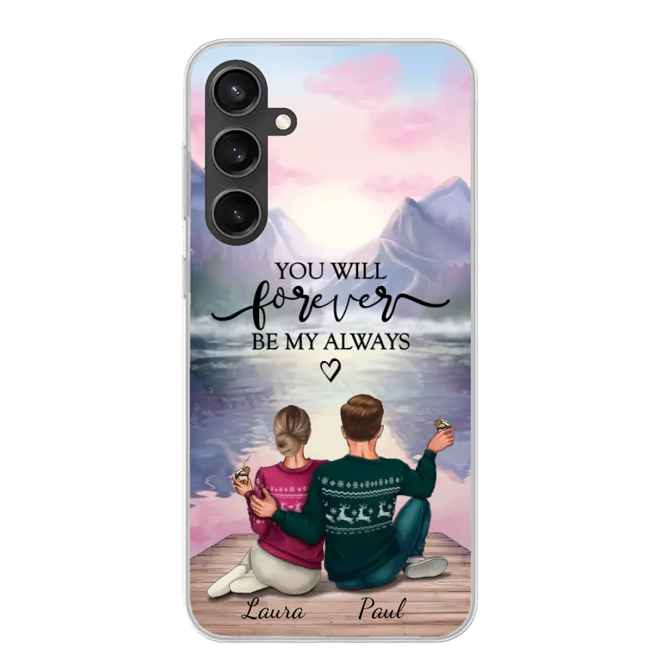 Voor altijd bij je - Gepersonaliseerd telefoonhoesje