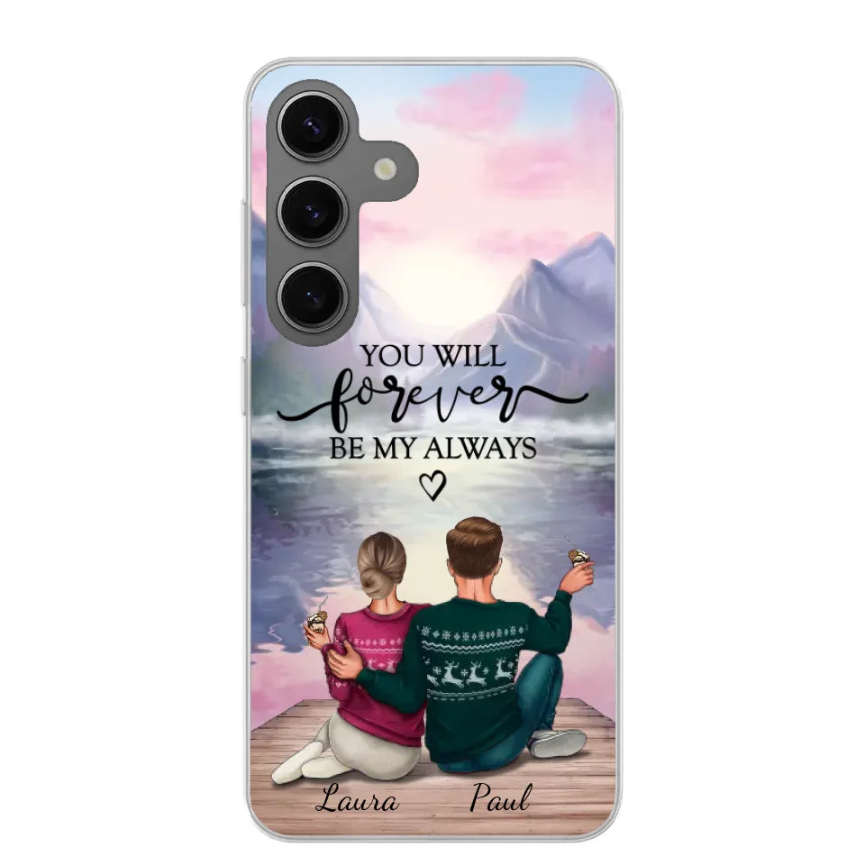 Voor altijd bij je - Gepersonaliseerd telefoonhoesje