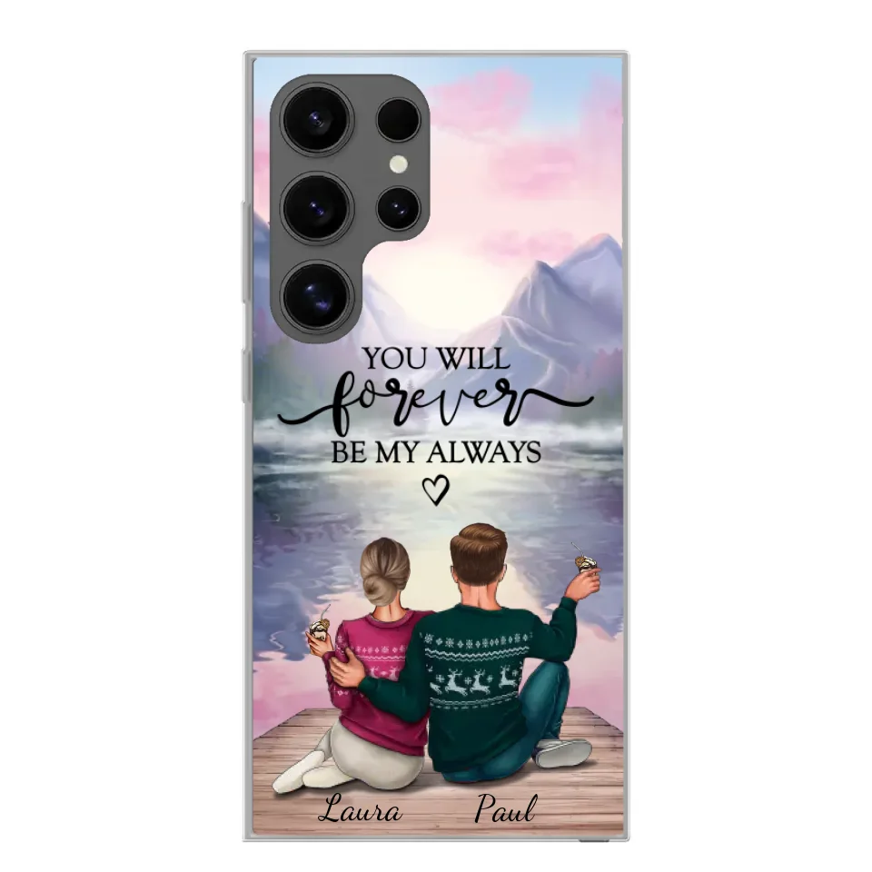Voor altijd bij je - Gepersonaliseerd telefoonhoesje