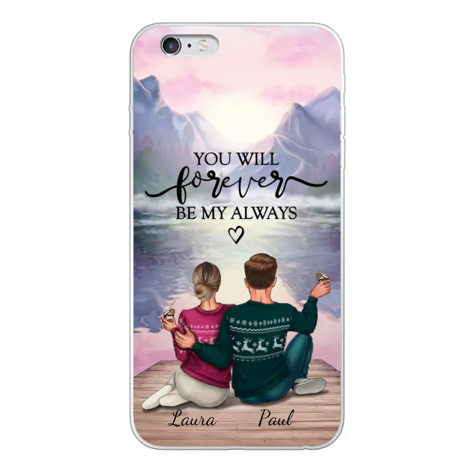 Voor altijd bij je - Gepersonaliseerd telefoonhoesje