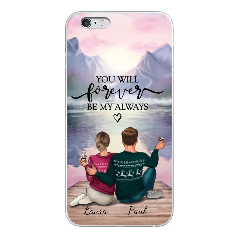 Voor altijd bij je - Gepersonaliseerd telefoonhoesje