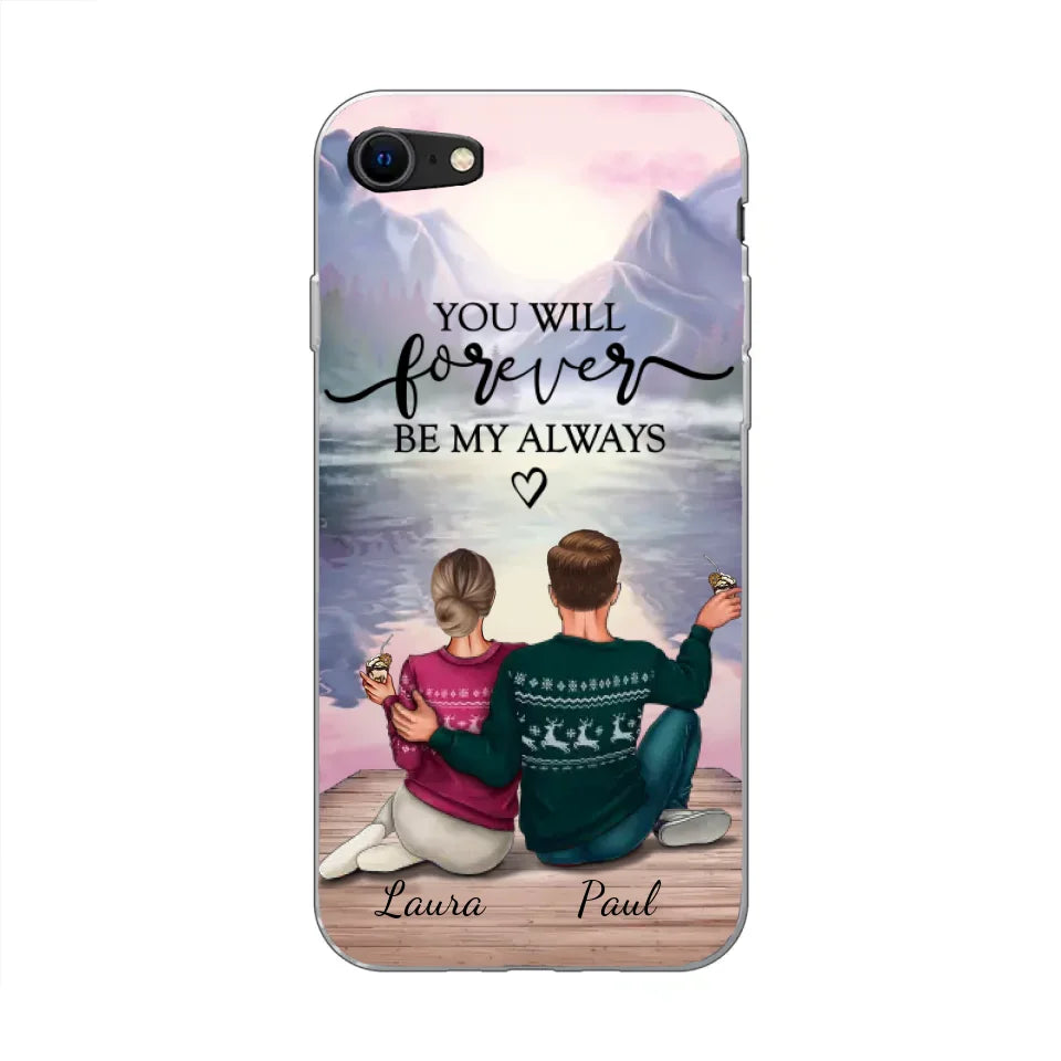 Voor altijd bij je - Gepersonaliseerd telefoonhoesje
