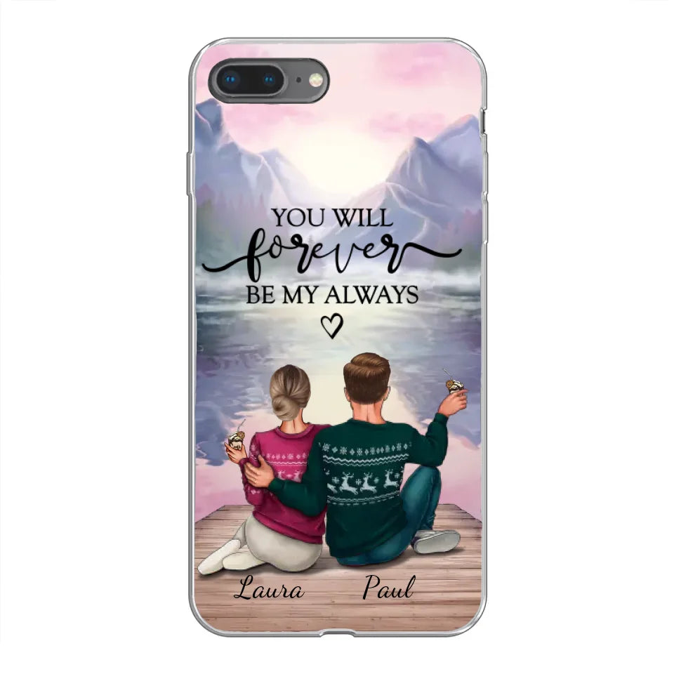 Voor altijd bij je - Gepersonaliseerd telefoonhoesje