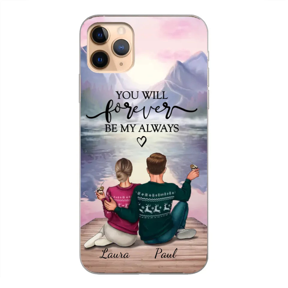 Voor altijd bij je - Gepersonaliseerd telefoonhoesje