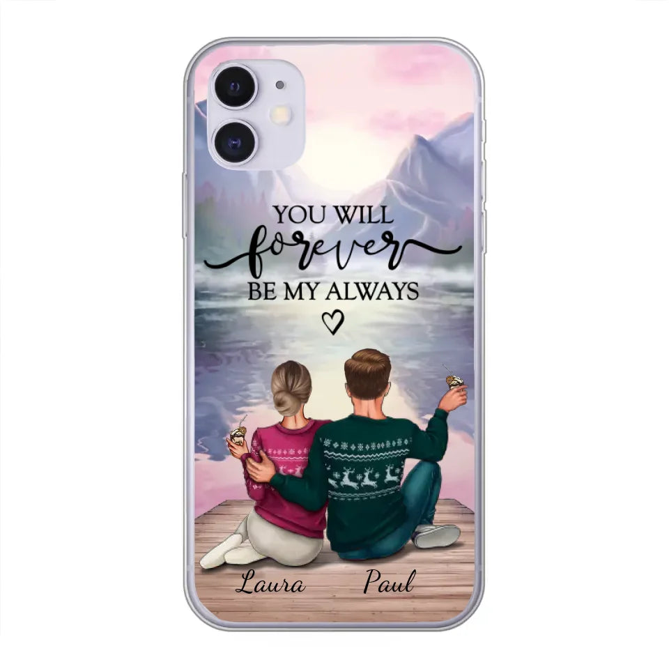 Voor altijd bij je - Gepersonaliseerd telefoonhoesje