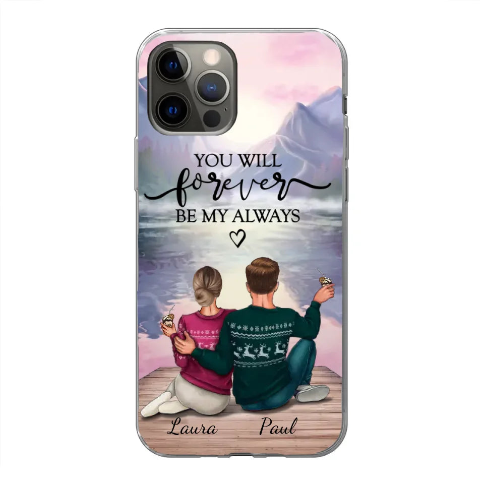 Voor altijd bij je - Gepersonaliseerd telefoonhoesje