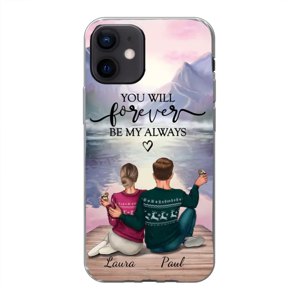 Voor altijd bij je - Gepersonaliseerd telefoonhoesje