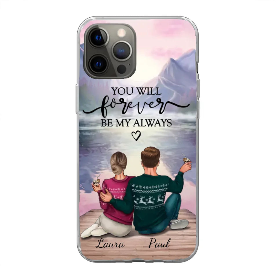 Voor altijd bij je - Gepersonaliseerd telefoonhoesje