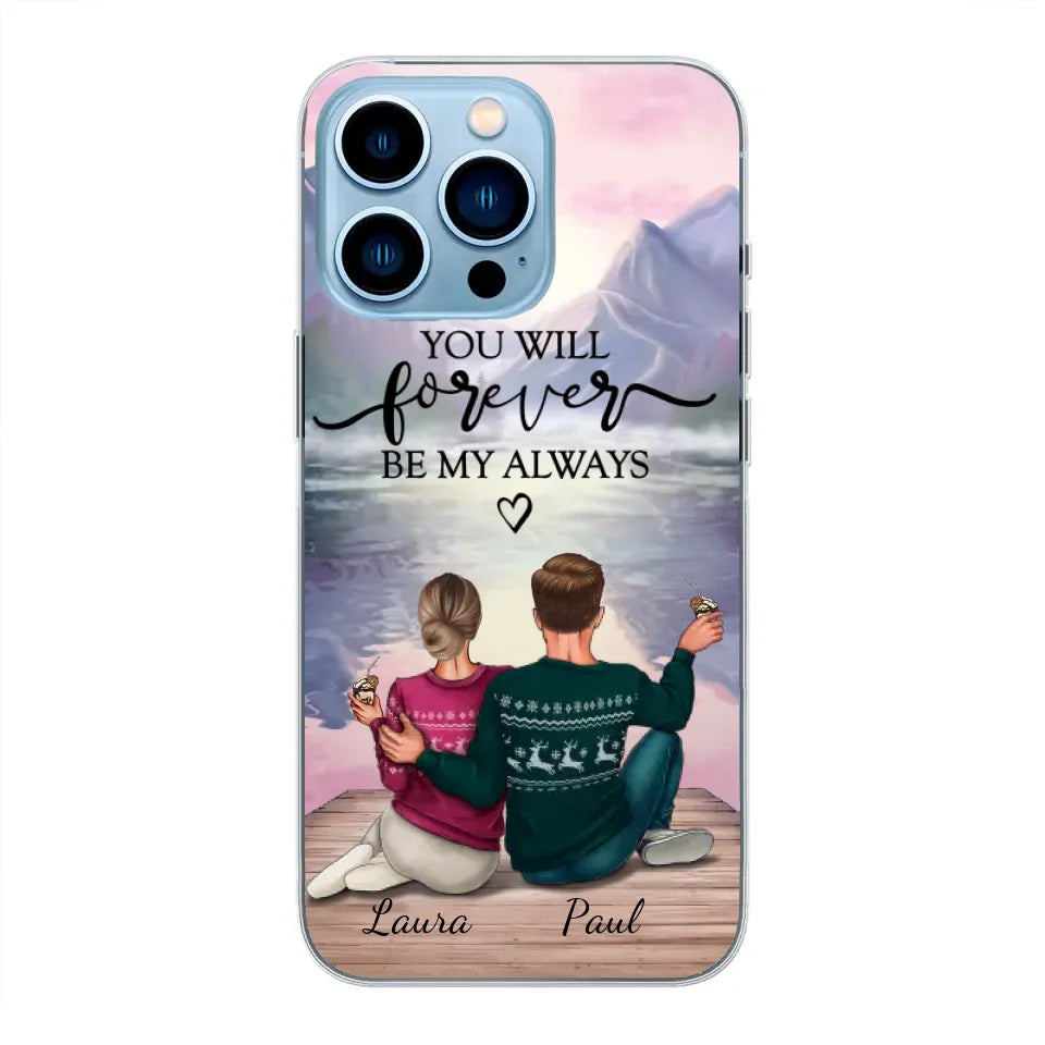 Voor altijd bij je - Gepersonaliseerd telefoonhoesje