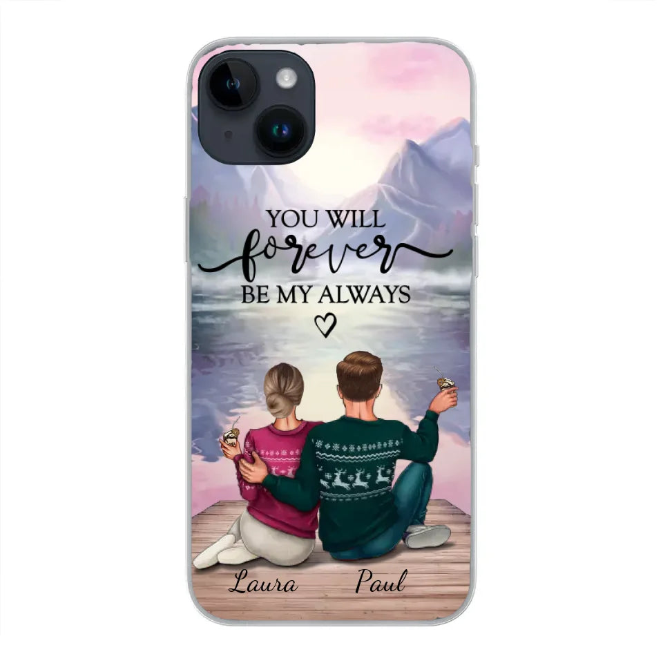 Voor altijd bij je - Gepersonaliseerd telefoonhoesje