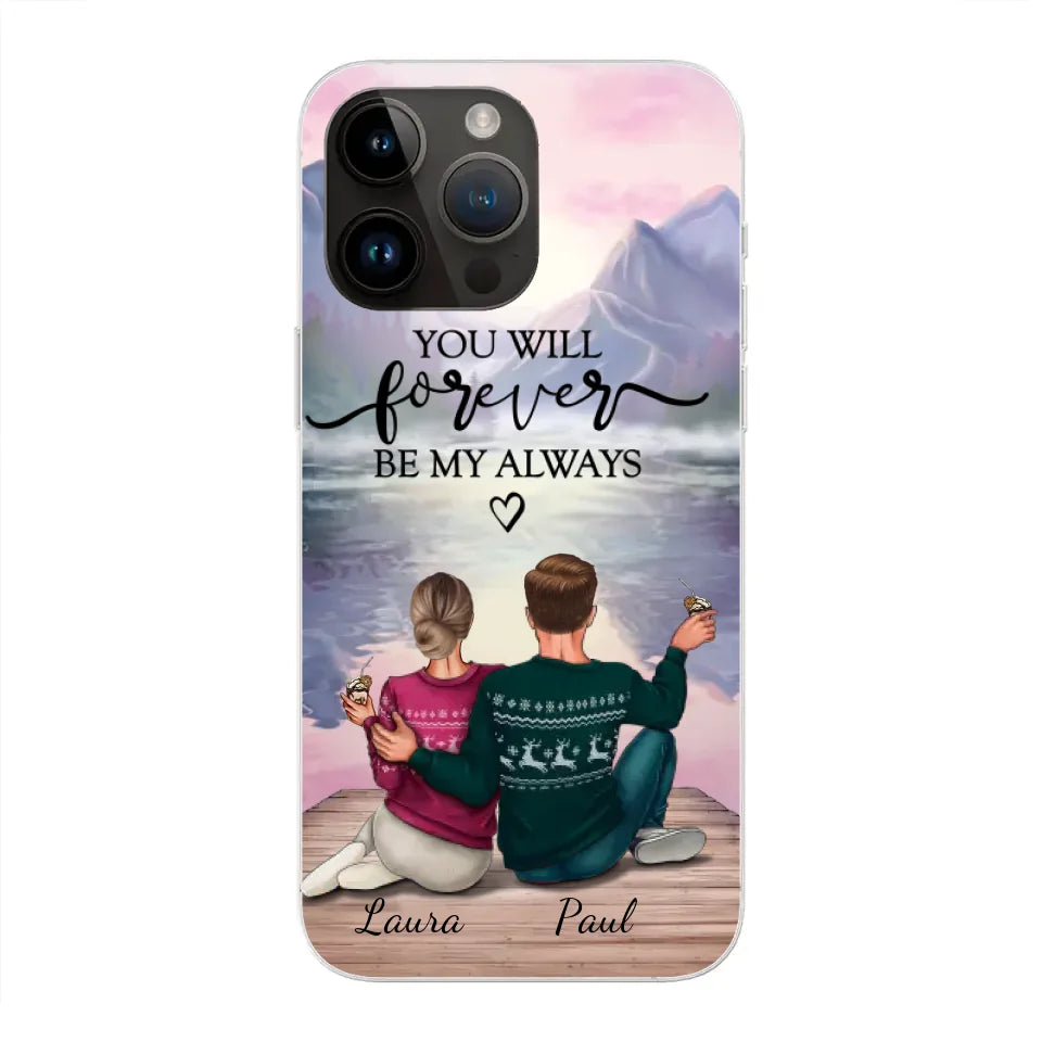 Voor altijd bij je - Gepersonaliseerd telefoonhoesje