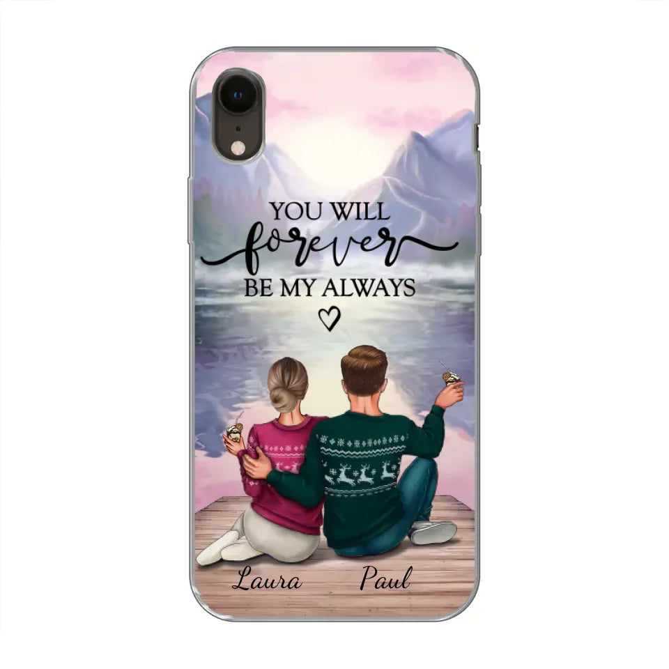 Voor altijd bij je - Gepersonaliseerd telefoonhoesje