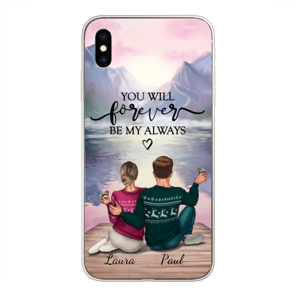 Voor altijd bij je - Gepersonaliseerd telefoonhoesje