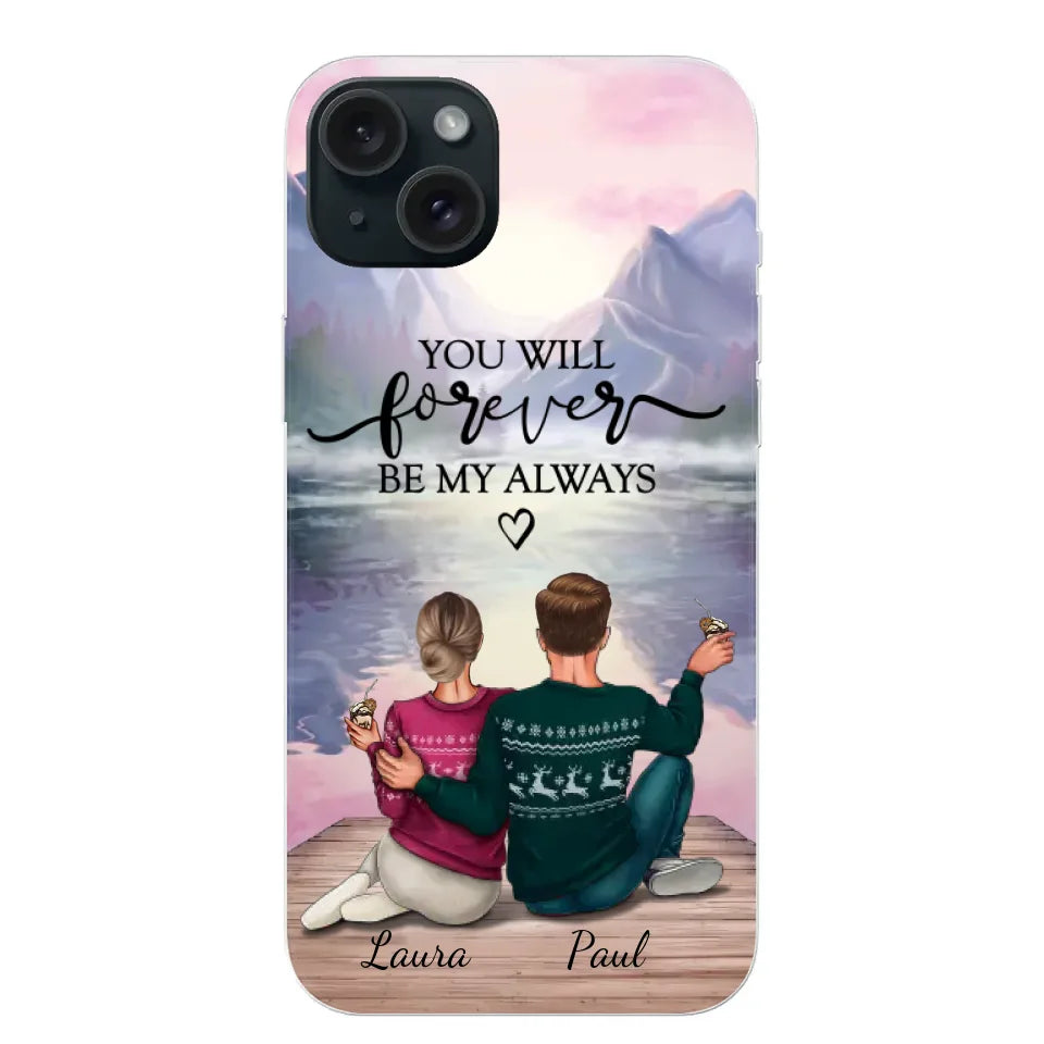 Voor altijd bij je - Gepersonaliseerd telefoonhoesje