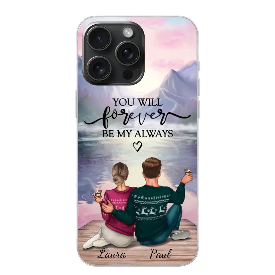 Voor altijd bij je - Gepersonaliseerd telefoonhoesje