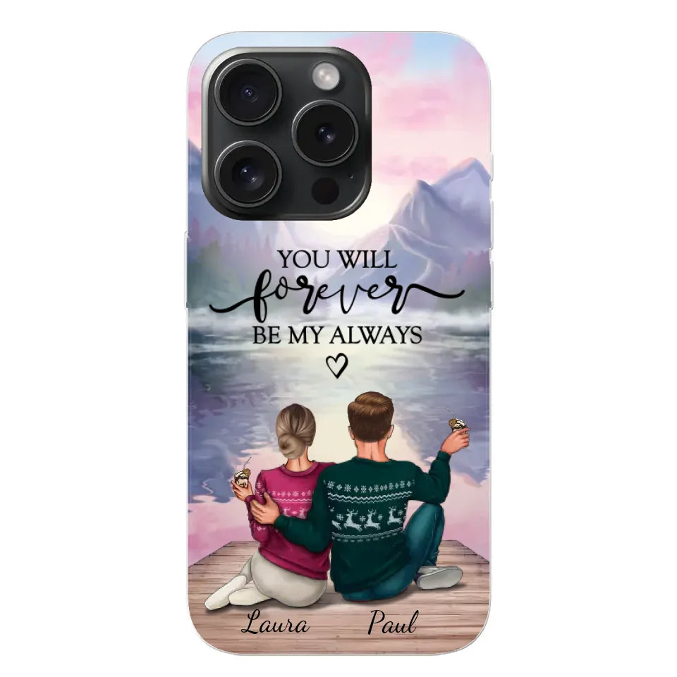 Voor altijd bij je - Gepersonaliseerd telefoonhoesje