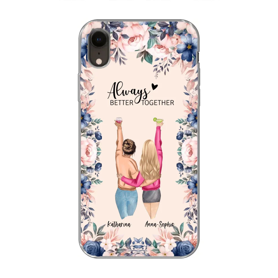 Beste vrienden voor altijd - Gepersonaliseerde telefoonhoesje