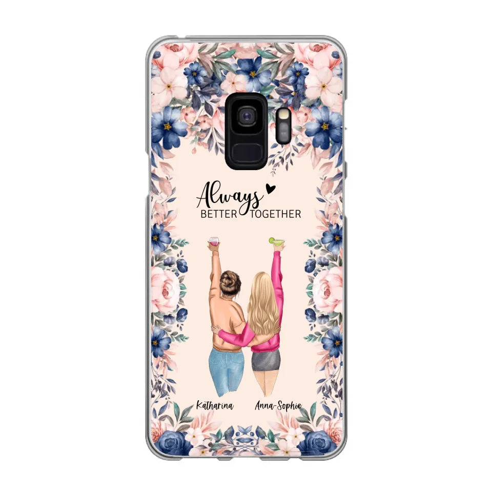 Beste vrienden voor altijd - Gepersonaliseerde telefoonhoesje