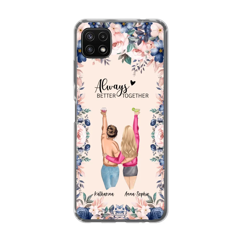 Beste vrienden voor altijd - Gepersonaliseerde telefoonhoesje