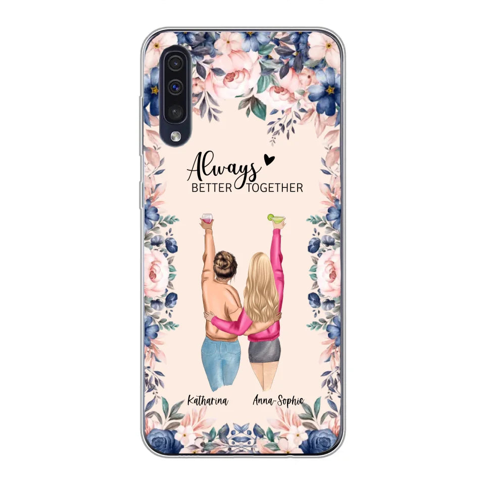 Beste vrienden voor altijd - Gepersonaliseerde telefoonhoesje