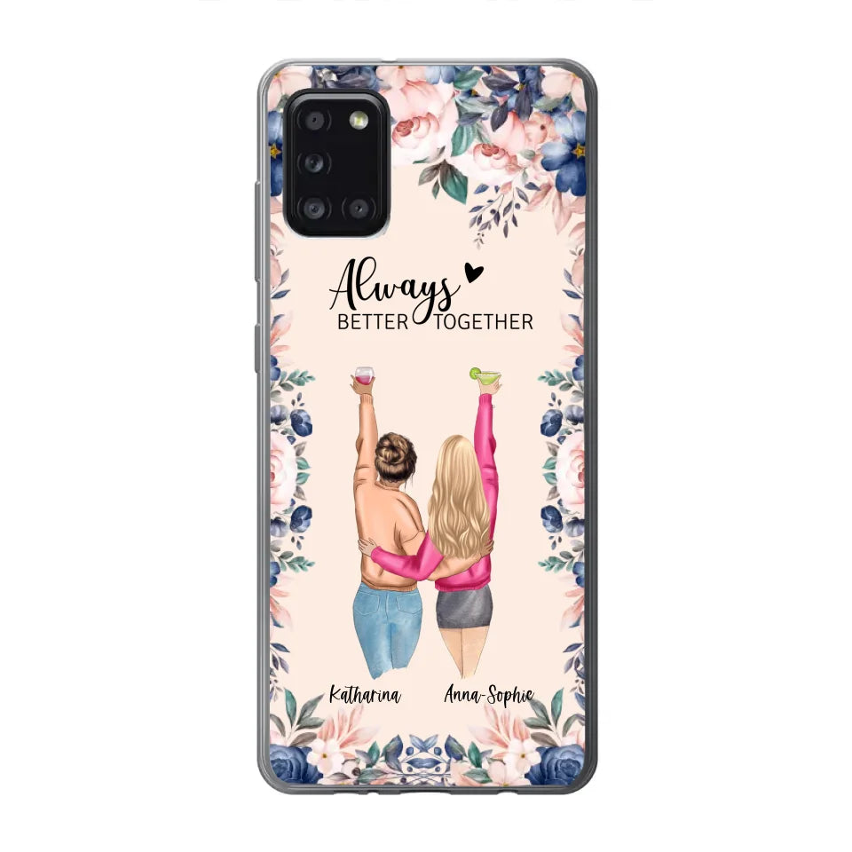 Beste vrienden voor altijd - Gepersonaliseerde telefoonhoesje