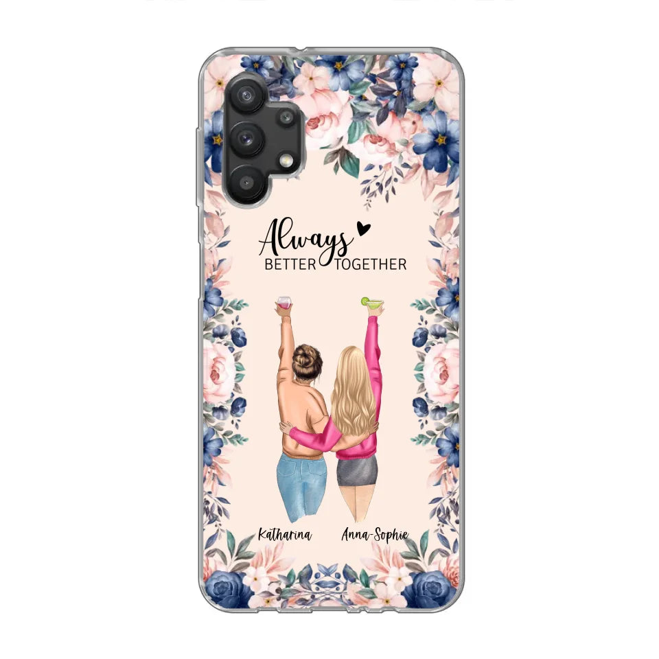 Beste vrienden voor altijd - Gepersonaliseerde telefoonhoesje