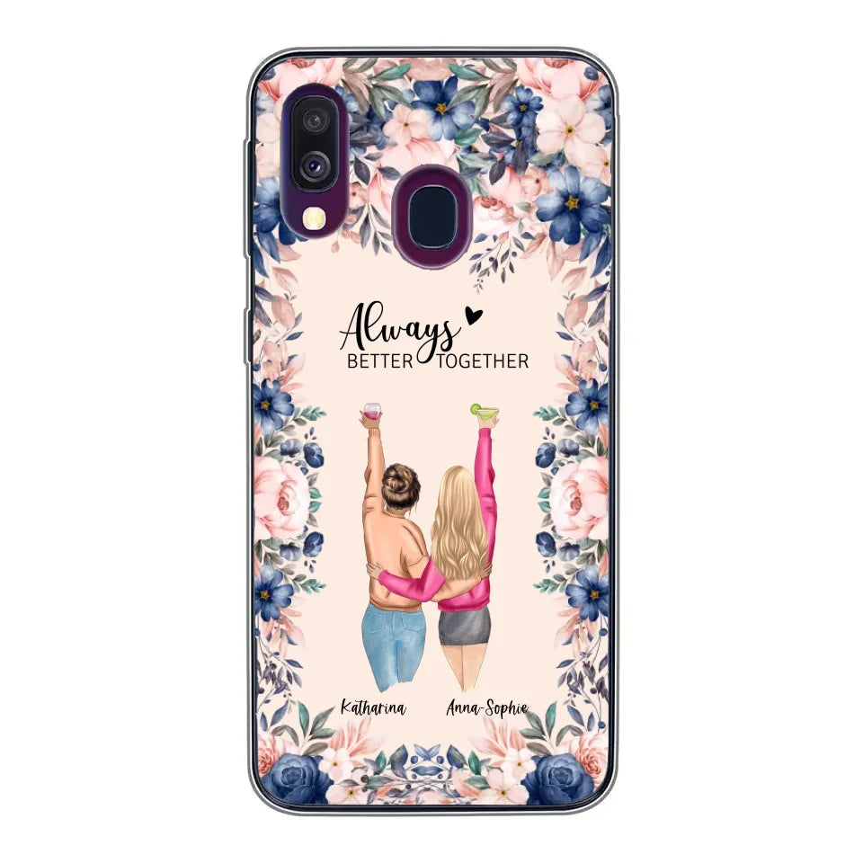 Beste vrienden voor altijd - Gepersonaliseerde telefoonhoesje