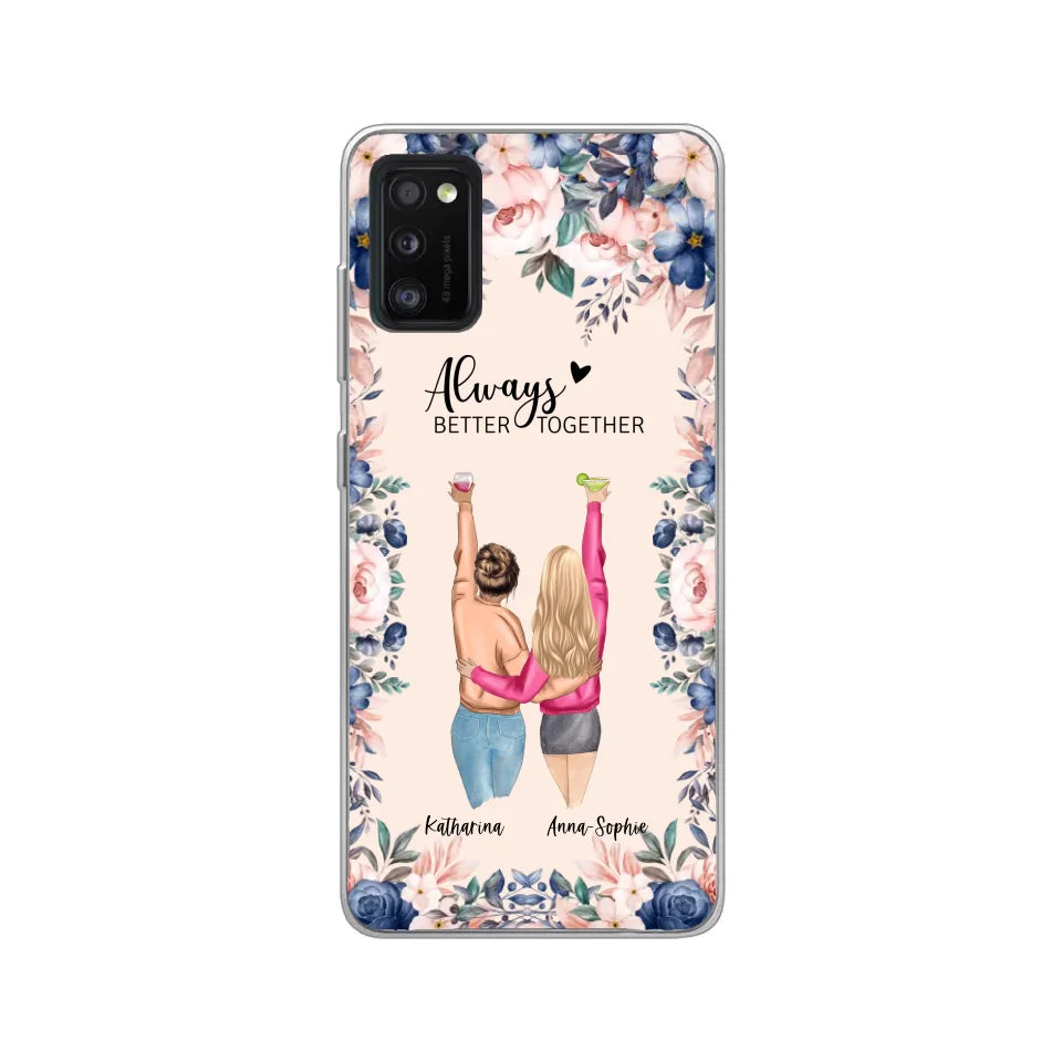 Beste vrienden voor altijd - Gepersonaliseerde telefoonhoesje