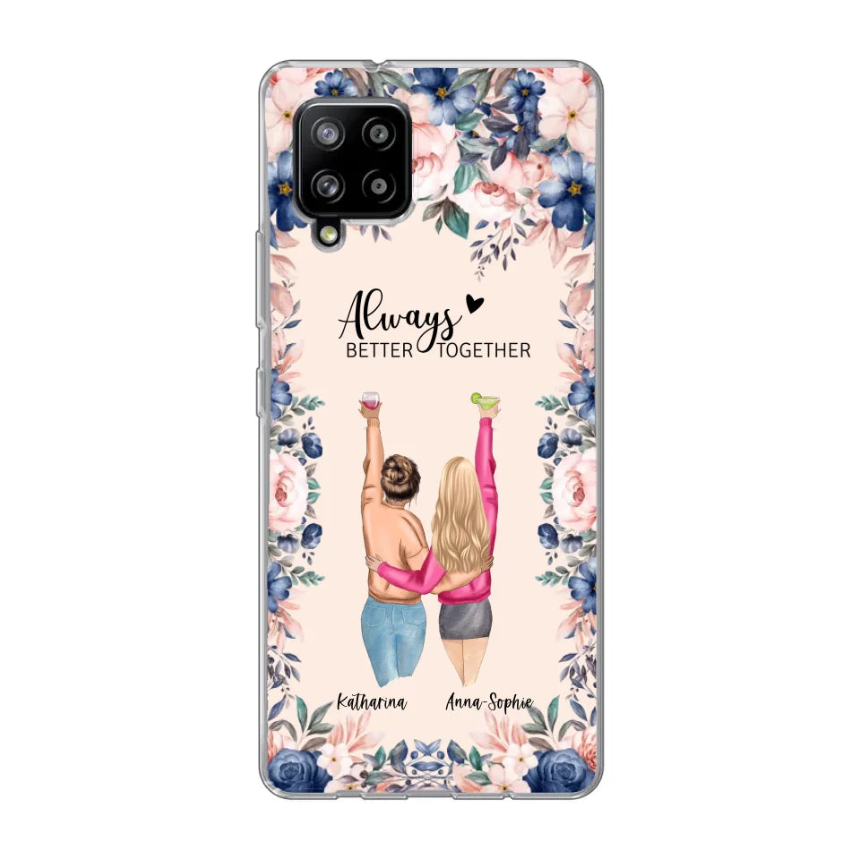 Beste vrienden voor altijd - Gepersonaliseerde telefoonhoesje