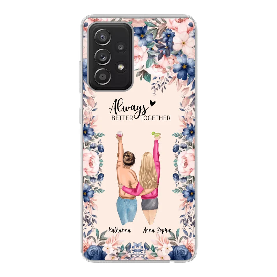 Beste vrienden voor altijd - Gepersonaliseerde telefoonhoesje
