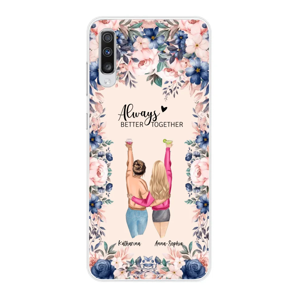 Beste vrienden voor altijd - Gepersonaliseerde telefoonhoesje