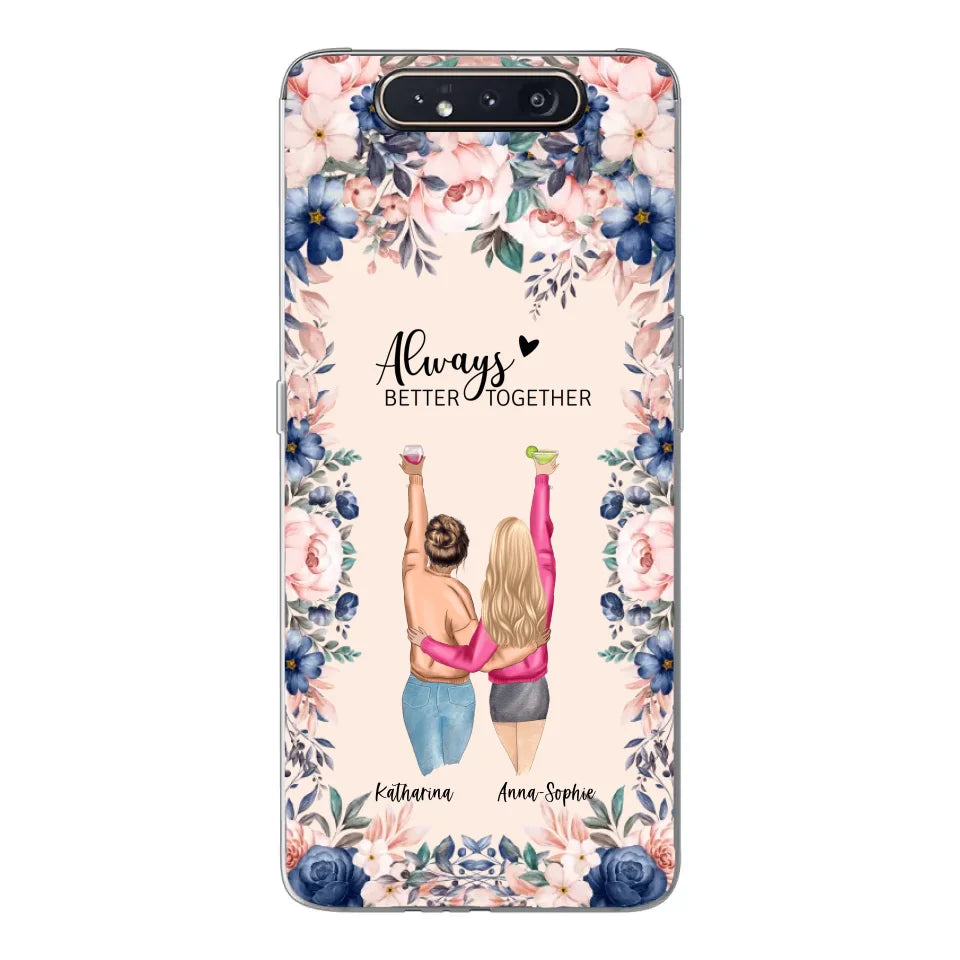 Beste vrienden voor altijd - Gepersonaliseerde telefoonhoesje