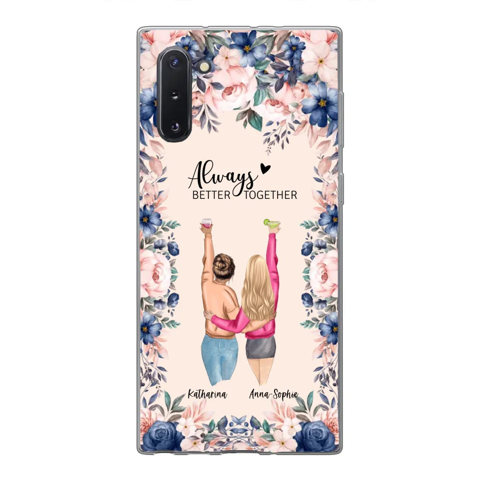 Beste vrienden voor altijd - Gepersonaliseerde telefoonhoesje