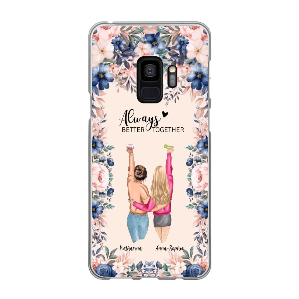Beste vrienden voor altijd - Gepersonaliseerde telefoonhoesje