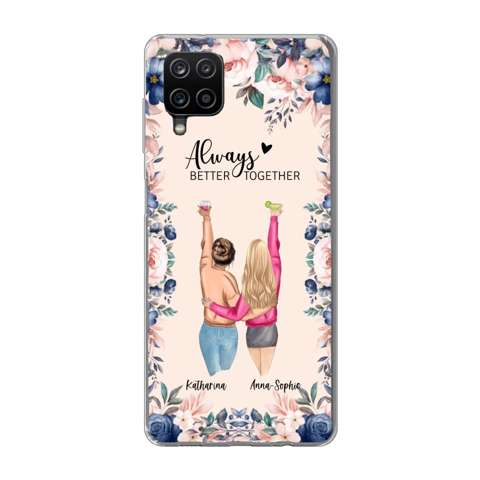 Beste vrienden voor altijd - Gepersonaliseerde telefoonhoesje