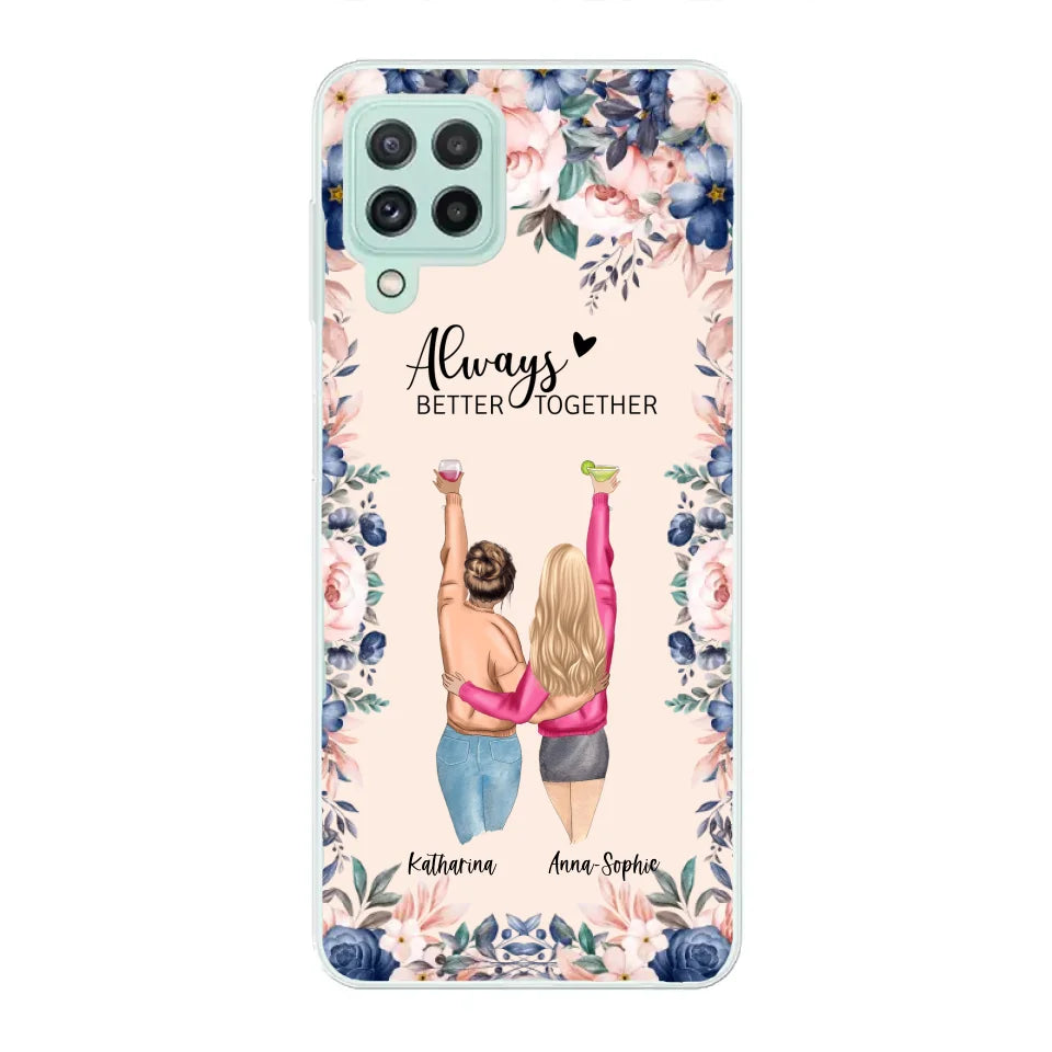Beste vrienden voor altijd - Gepersonaliseerde telefoonhoesje