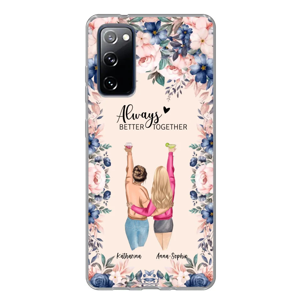 Beste vrienden voor altijd - Gepersonaliseerde telefoonhoesje
