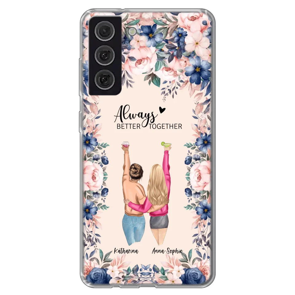 Beste vrienden voor altijd - Gepersonaliseerde telefoonhoesje