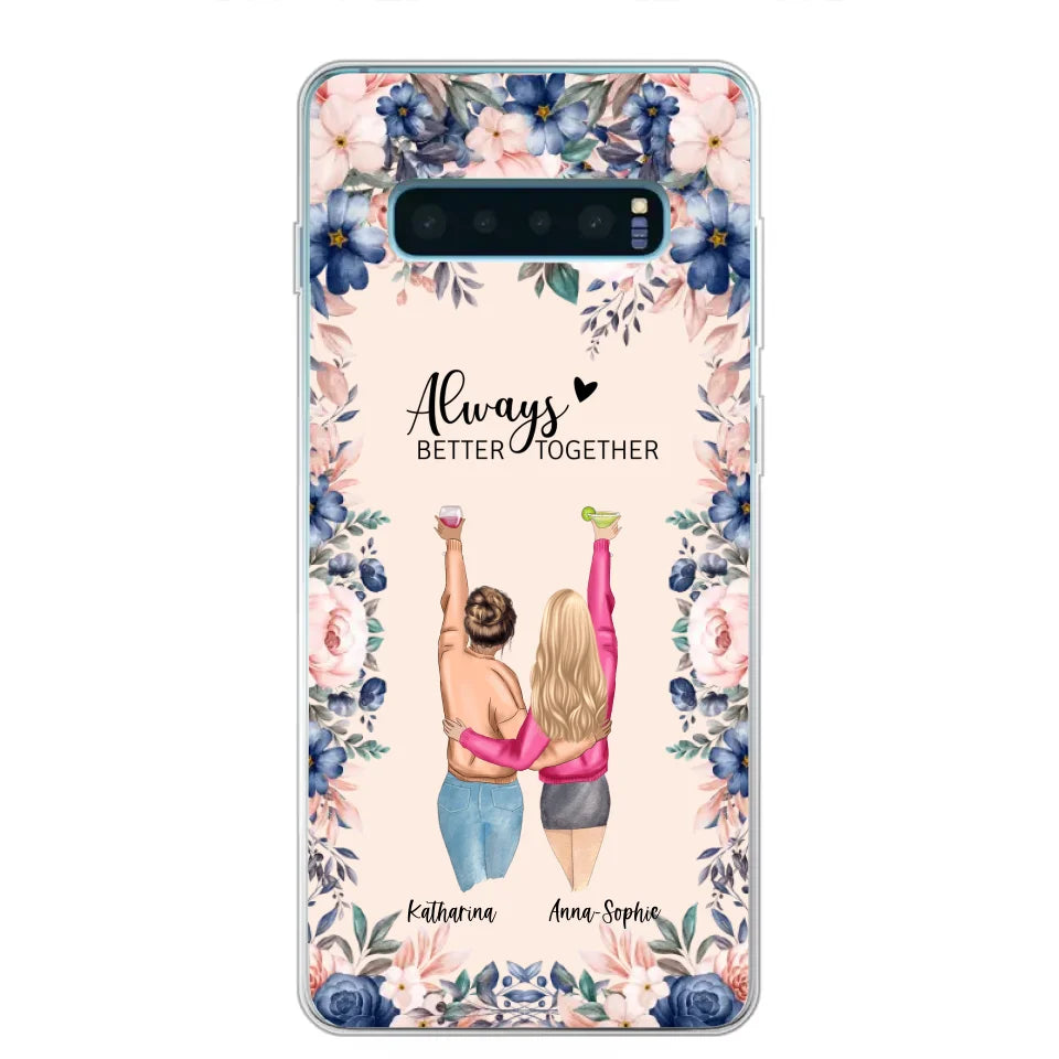 Beste vrienden voor altijd - Gepersonaliseerde telefoonhoesje