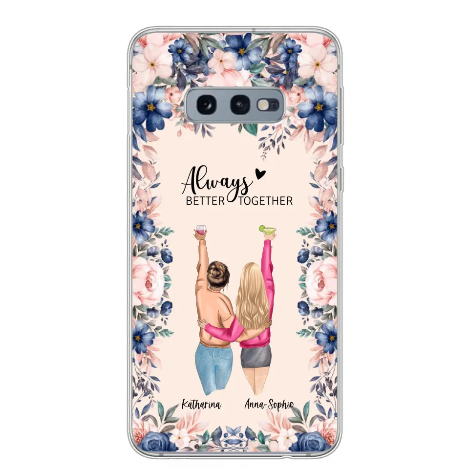 Beste vrienden voor altijd - Gepersonaliseerde telefoonhoesje
