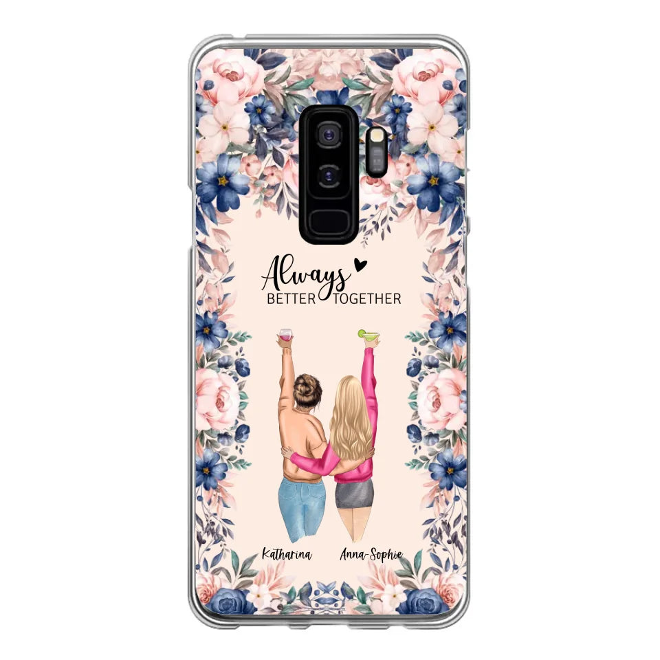 Beste vrienden voor altijd - Gepersonaliseerde telefoonhoesje