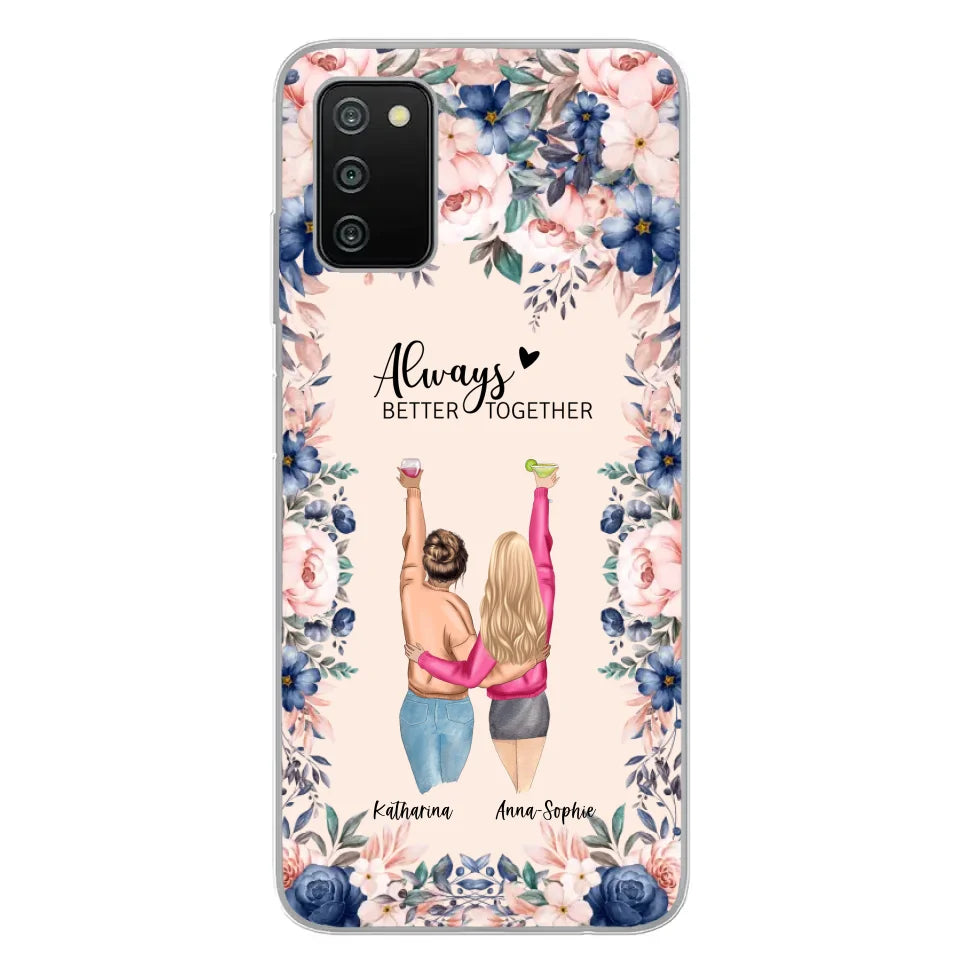 Beste vrienden voor altijd - Gepersonaliseerde telefoonhoesje