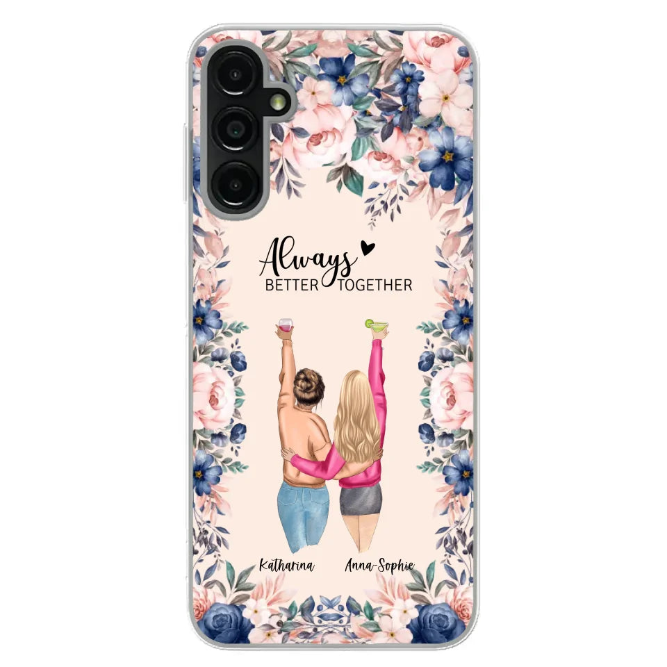 Beste vrienden voor altijd - Gepersonaliseerde telefoonhoesje