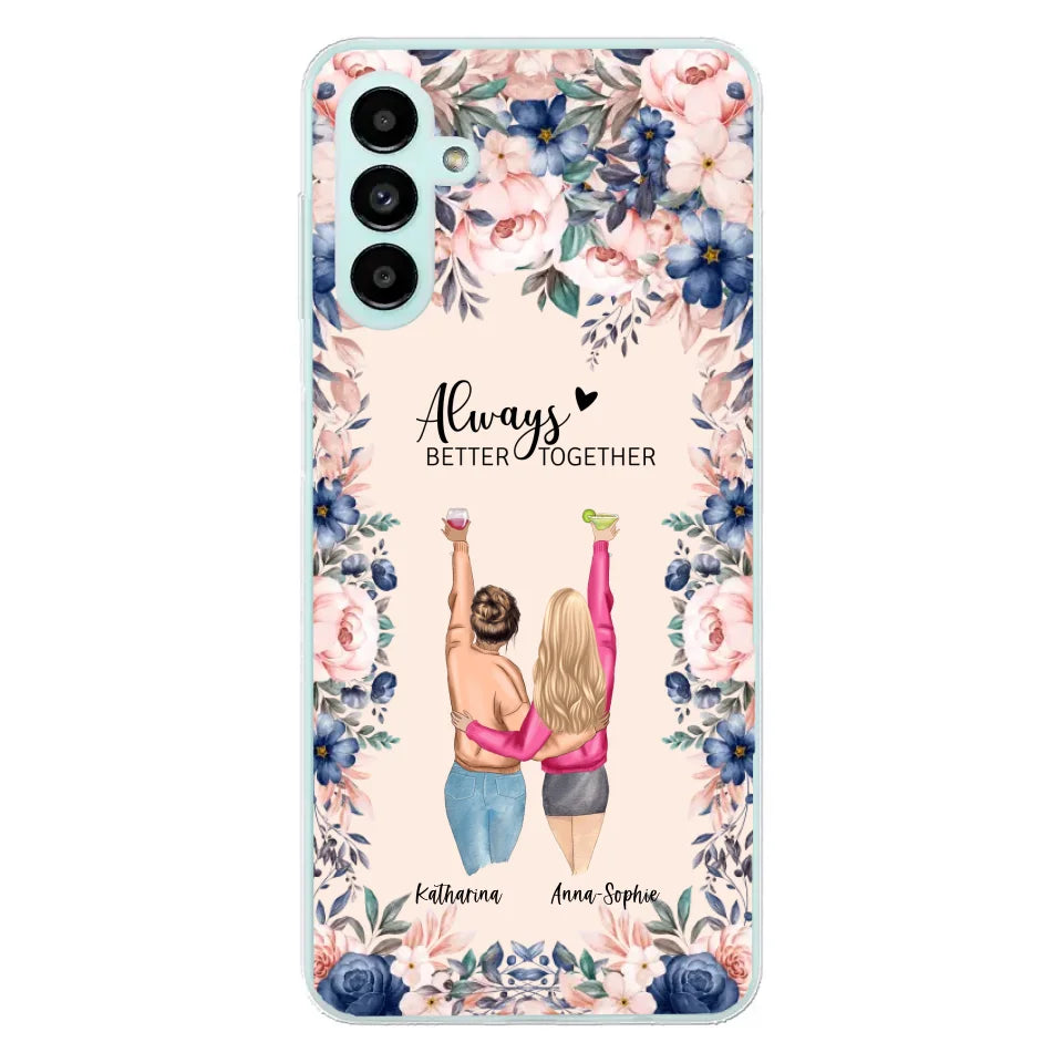Beste vrienden voor altijd - Gepersonaliseerde telefoonhoesje