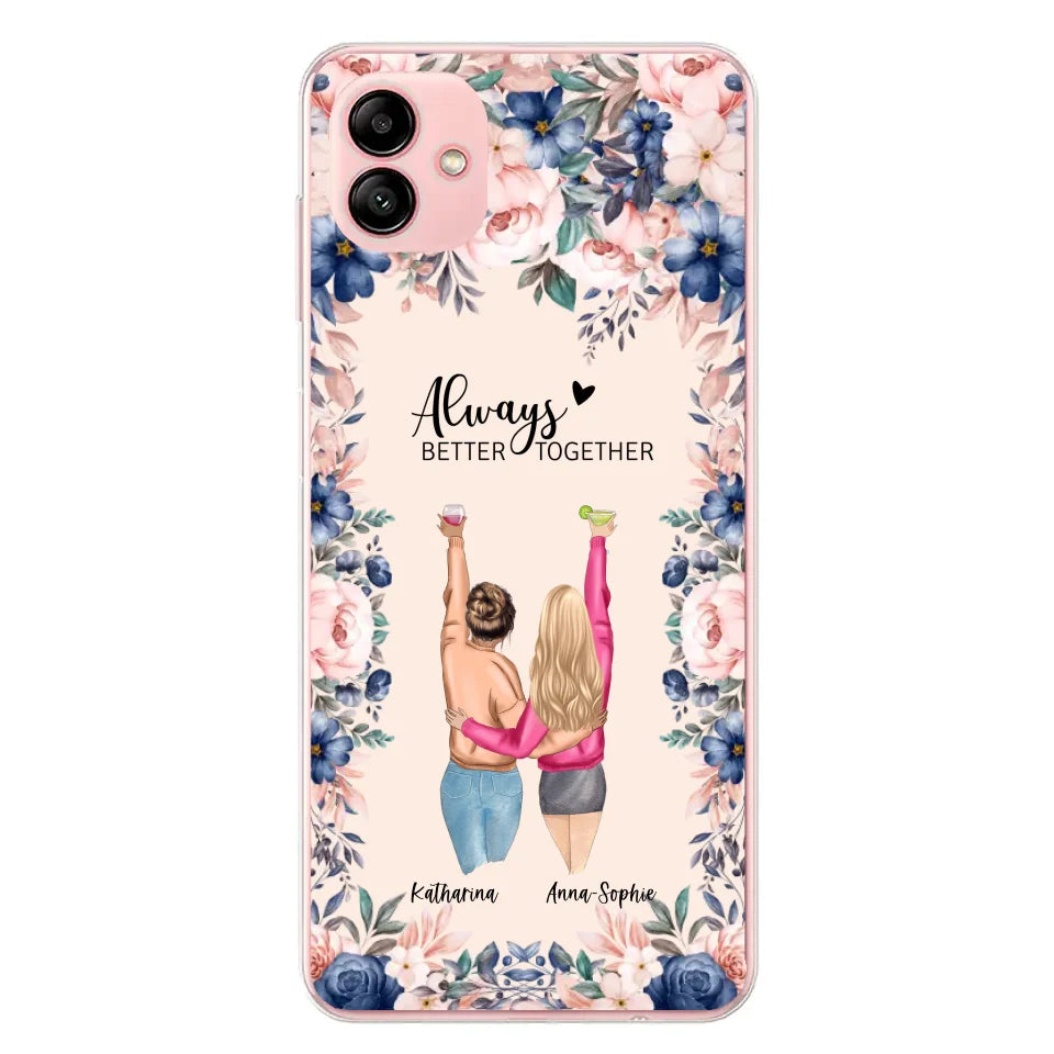 Beste vrienden voor altijd - Gepersonaliseerde telefoonhoesje
