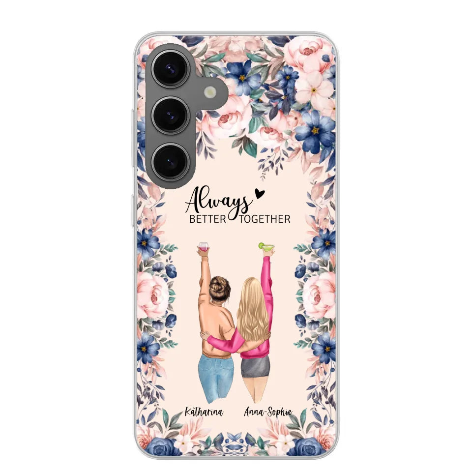 Beste vrienden voor altijd - Gepersonaliseerde telefoonhoesje