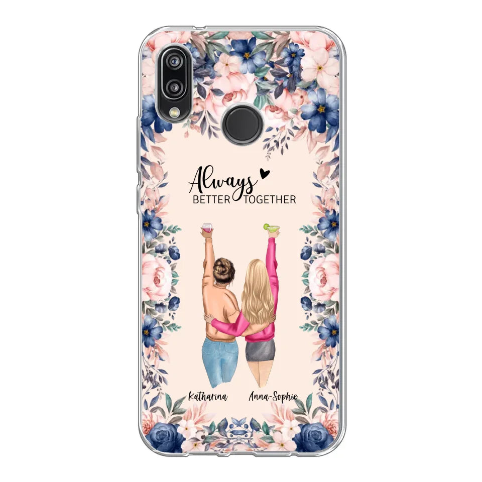 Beste vrienden voor altijd - Gepersonaliseerde telefoonhoesje