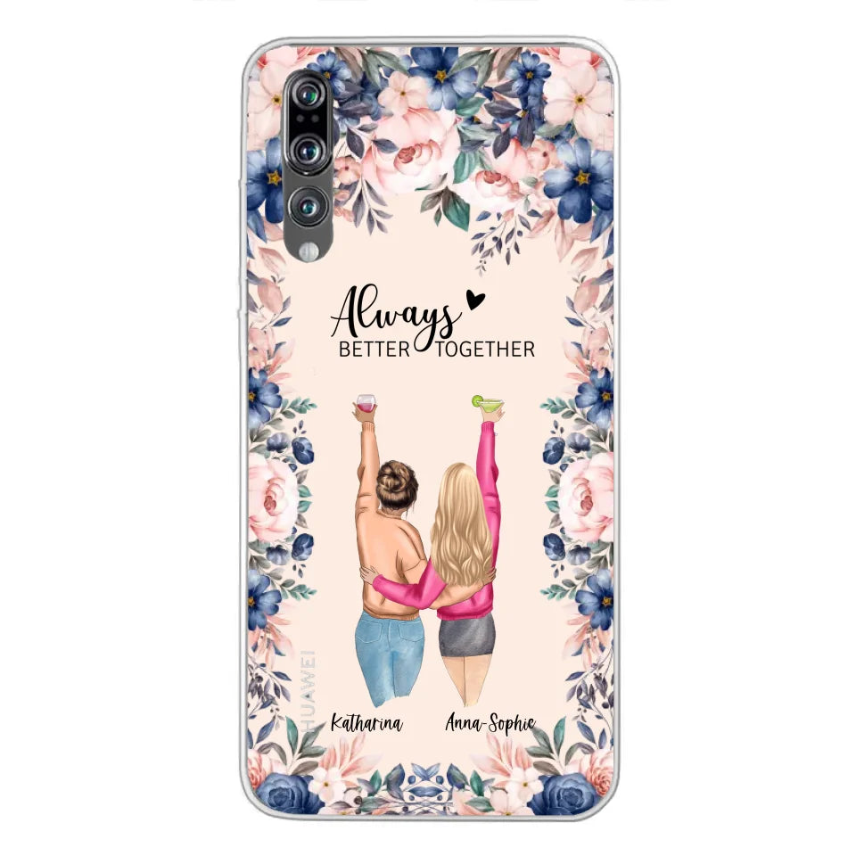 Beste vrienden voor altijd - Gepersonaliseerde telefoonhoesje