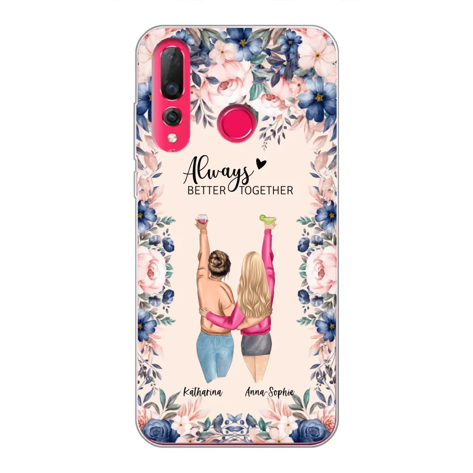 Beste vrienden voor altijd - Gepersonaliseerde telefoonhoesje