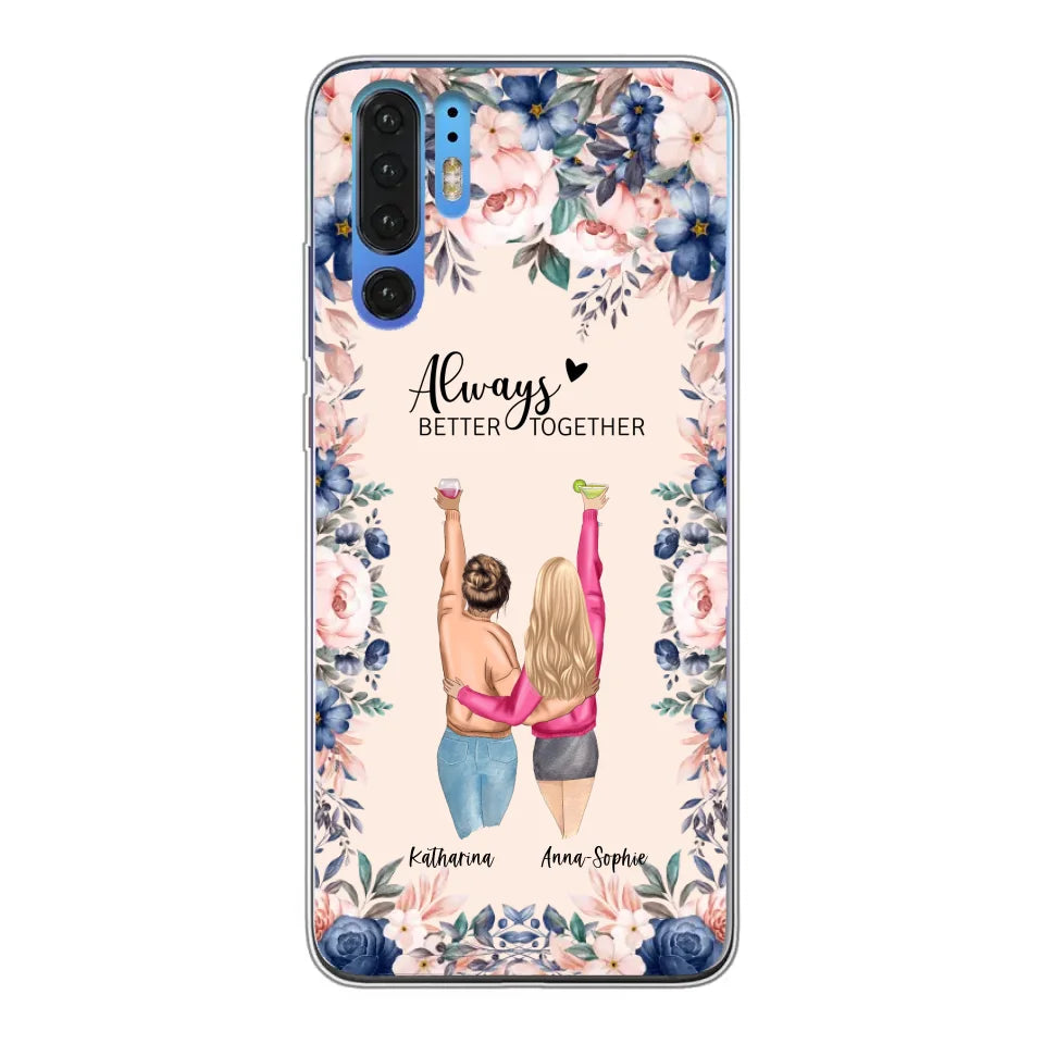 Beste vrienden voor altijd - Gepersonaliseerde telefoonhoesje